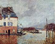 uberschwemmung in Port Marly Alfred Sisley